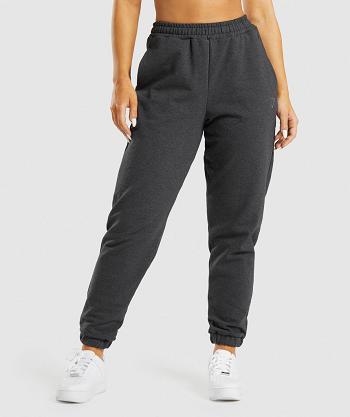 Dámské Kalhoty Jogger Gymshark Rest Day Sweats Černé | CZ 4121QMA
